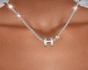 "H" Silver Necklaces