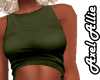 AA Green Cropped Sweater