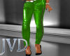 JVD Lime Leather Pants