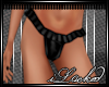 [iL0] Bikini botom black