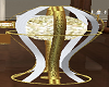 White/Gold Lamp
