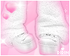 White Fur Boots