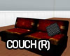Aged Leather Couch (R)