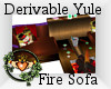 ~QI~ DRV Yule Fire Sofa