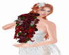 Red bouquet+ poses