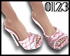 0123 Shiny Pink Sandals