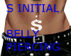 S INITIAL BELLY PIERCING