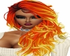 Fire Flame Morgana Hair