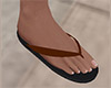 Brown Flip Flops (M)
