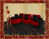 SB Poseless Couch RedBlk