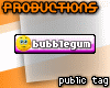 pro. pTag bubblegum