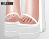 Cayla White Heels