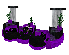 Waterfall Purple/Blk set