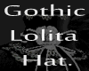 Gothic Lolita Hat B&W