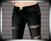 {RJ} Black Ripped Jeans