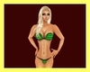 S.T GREEN 2PC SWIMSUIT