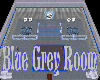 Blue Grey room