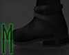M. Jet black Boots X