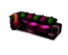 Pink & Green Couch