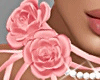 Roses Choker Pink