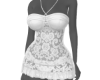 *NUFF* LACE DRESS WHITE