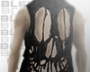 ripped shirt skeleton