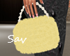 Fur Bag-Yellow