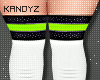 !!K Glitz Stocking Green