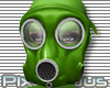 PIX Gas Mask Green