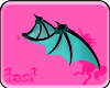 Teal Succubus Wings