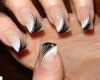 FEATHERED DESIGN NAILS