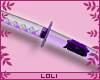 L♥ Lilac Neon Katana