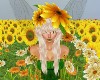 Blonde Sunflower Pixie
