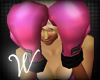 *W* Boxing Gloves Pink