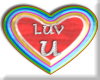 *SD LUVU Heart-Rainbow