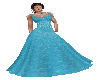 December Turquoise Gown