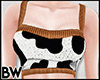 [Bw] Orange Cow Outfit