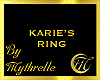 KARIE'S RING