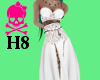 !H8 White Lace Dress