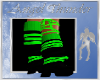 ANGEL Black/Green Boot
