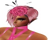 Pink Flower hat
