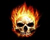Flaming Skull iphone Rad