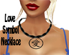 Love Symbol Necklace