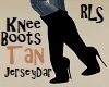 Knee Boot w/Tan