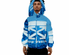 Off Blue Coat