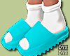 DY! Slide Blue+Socks