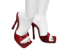tegga heels red