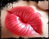 labios rojo beso