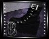 {A} Reg Black Boots