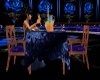 blue rose table